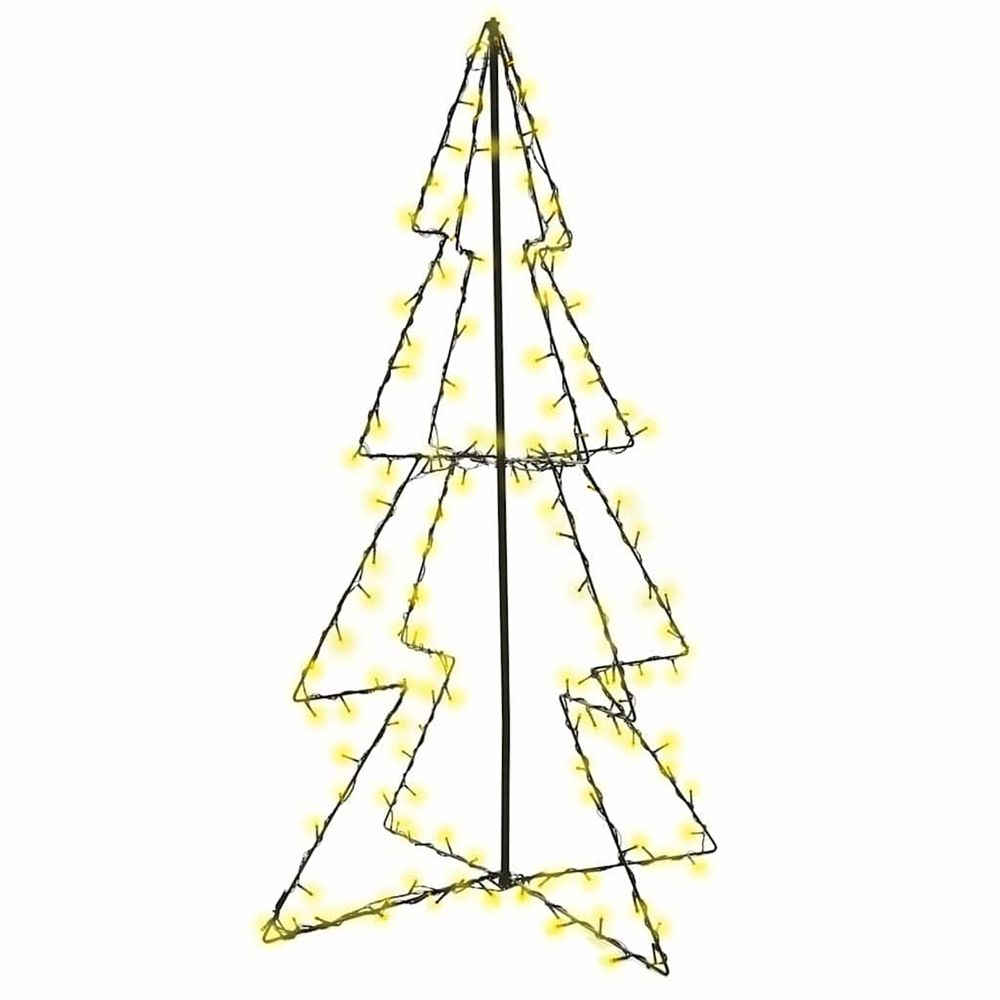 Arbre de NoÃ«l cÃŽne 160 LED 78x120cm