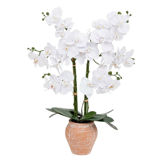 Orchidée artificielle en pot