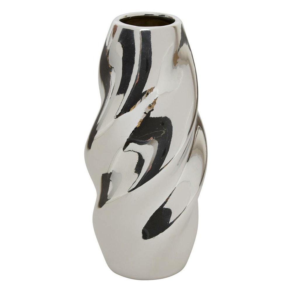 Vase sky argent h21,5cm