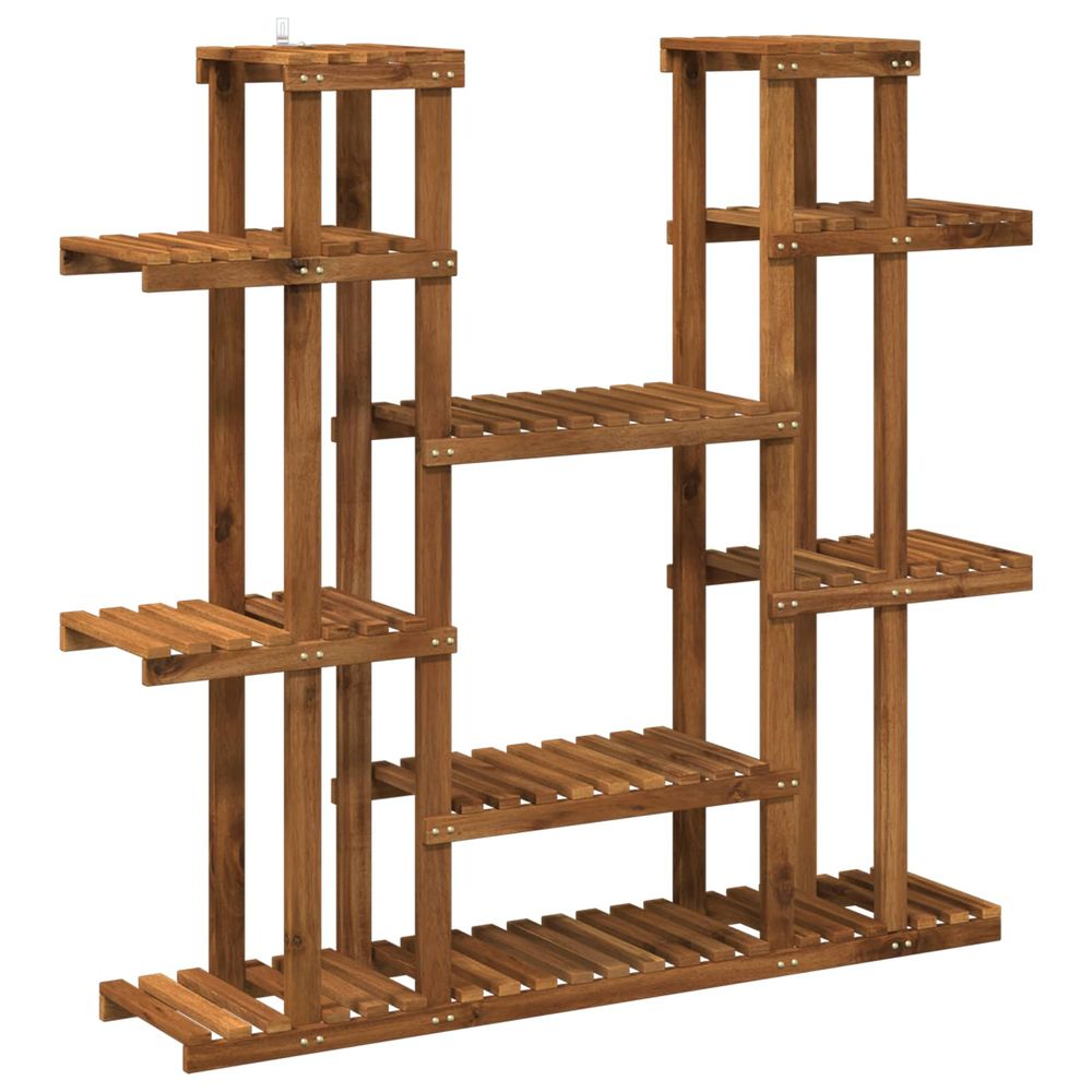 Support de plante naturel 123 x 25 x 114,5 cm