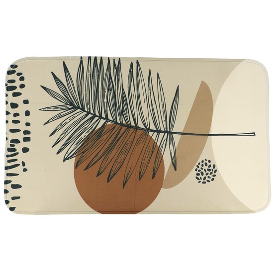 Tapis microfibre imprime 45x75cm - reconnect