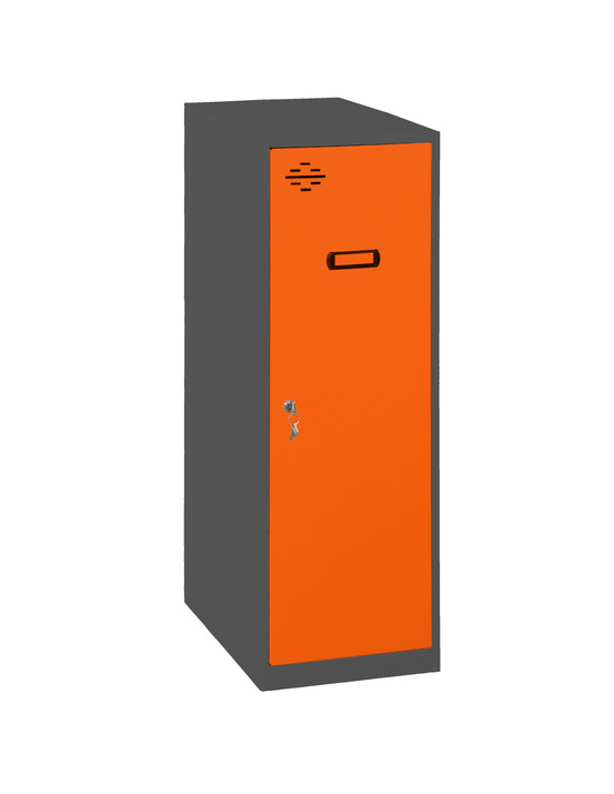 Casier-armoire simonlocker dism. Single mini 915x300x500 mm an/oran antracite/orange 915x300x500 - simonrack