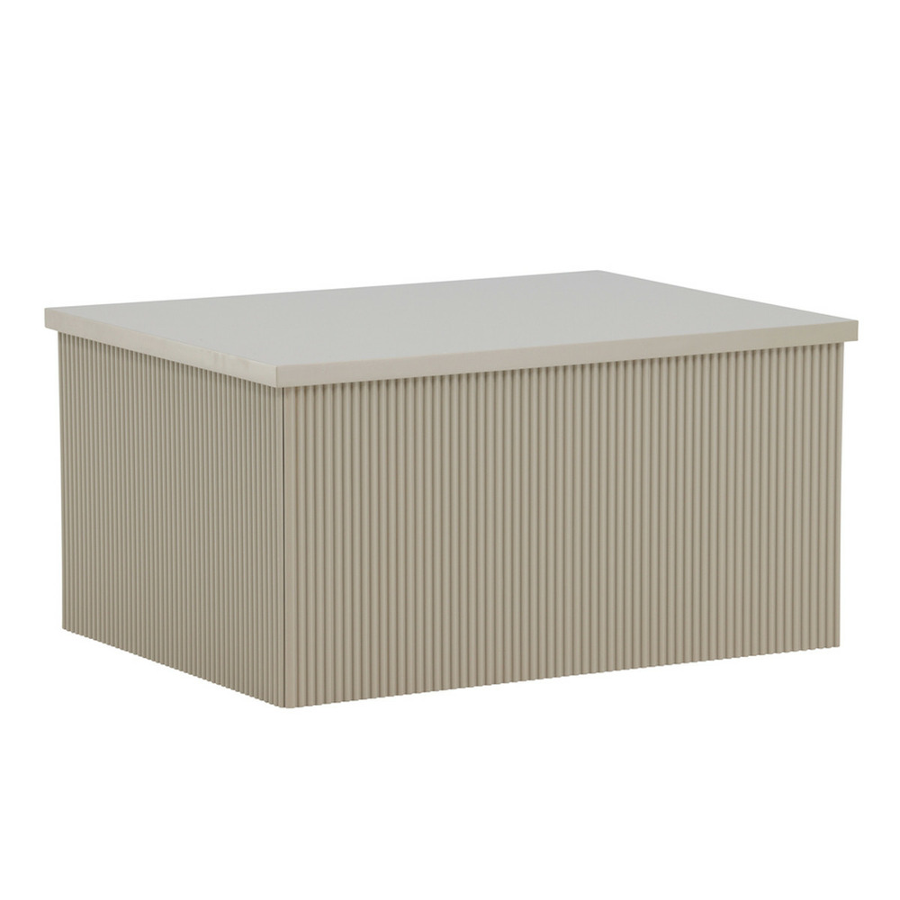 Table basse nervurée 