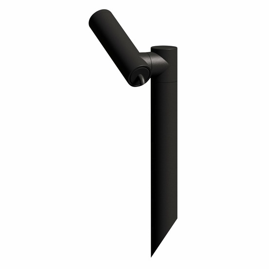 Spot solaire aluminium elektron h29,5cm
