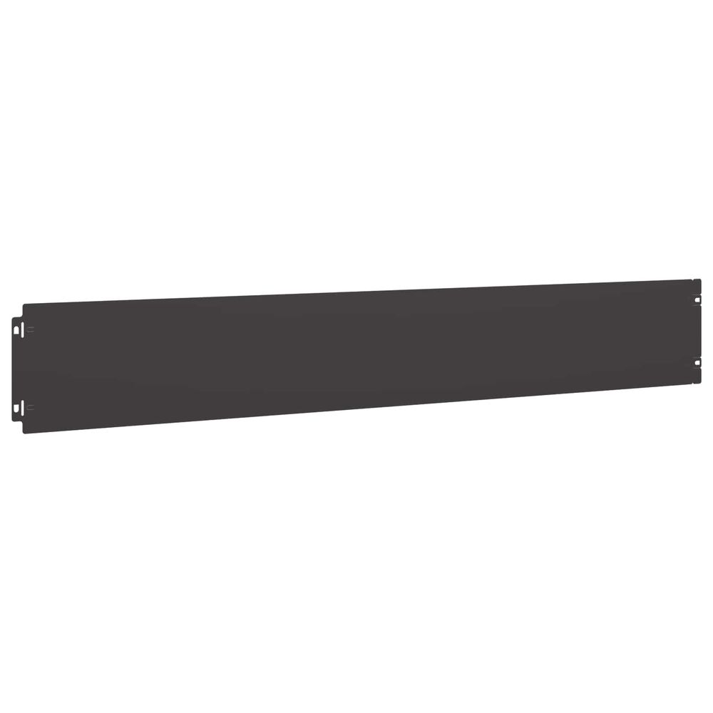 Bordure de pelouse 30 pc 15 x 103 cm acier noir