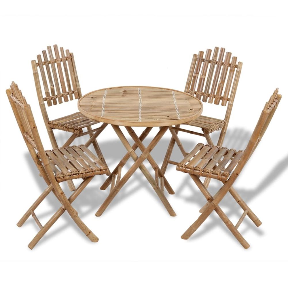 ENSEMBLE TABLES ET CHAISES vidaXL
