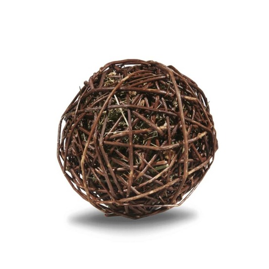 Cunipic - balle en saule remplie de foin et fleurs de soucis