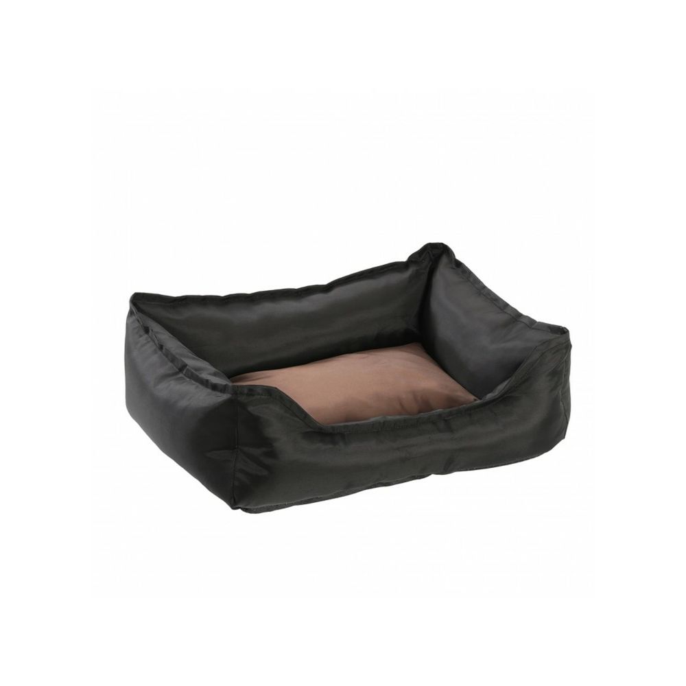 Mon ami luki - panier assise special bon plan - marron - chien - 90x70x20cm