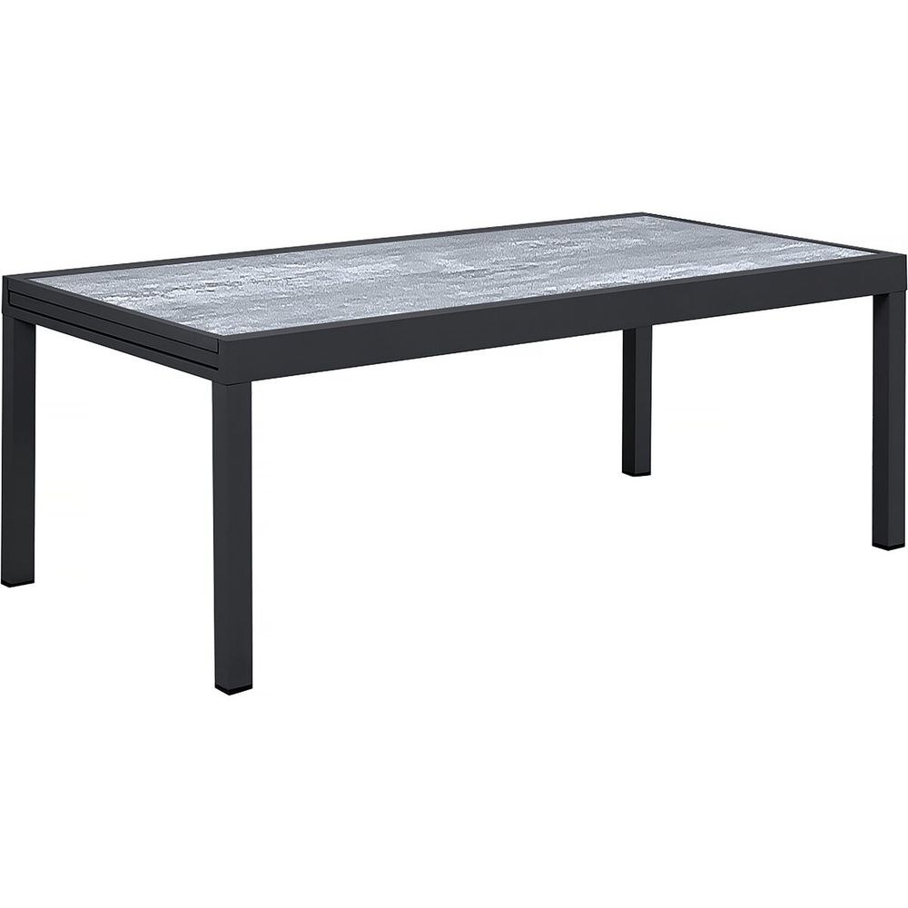 Table jardin en aluminium extensible 