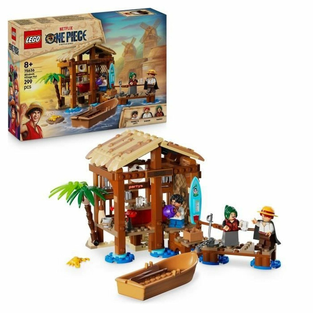 Lego one piece le bar du village de fuchsia