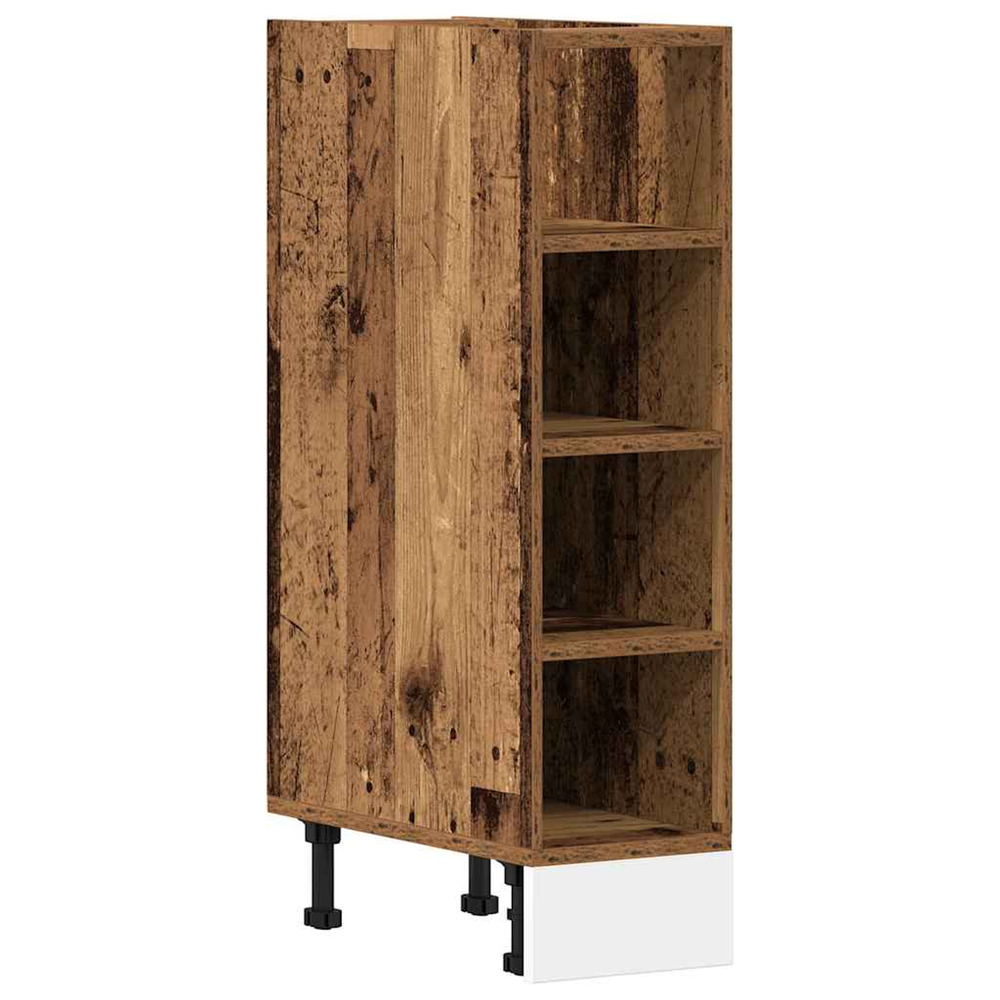 Armoire de plancher riga vieux bois 20x44,5x81,5cm