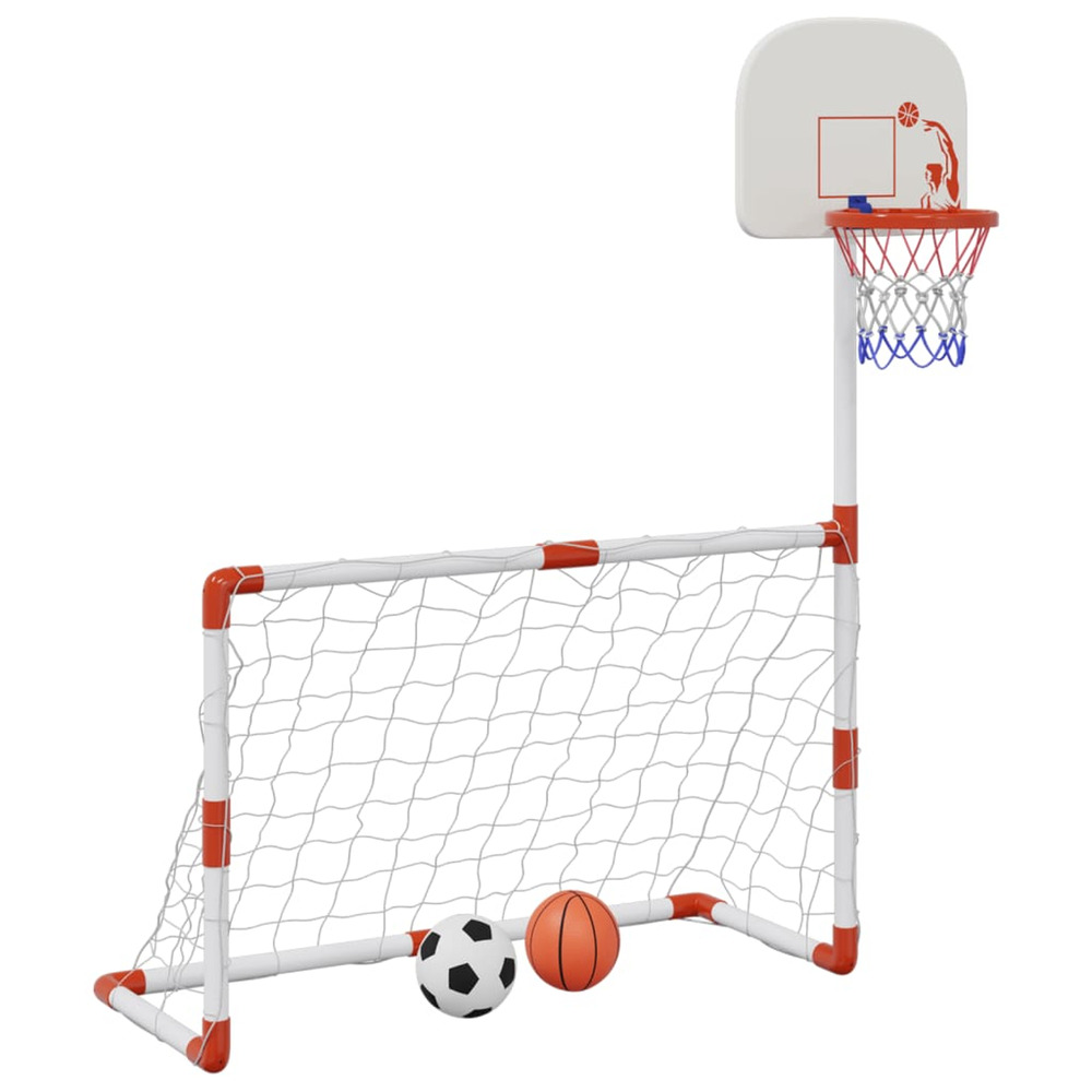Ensemble football et basket-ball pour enfants avec ballons