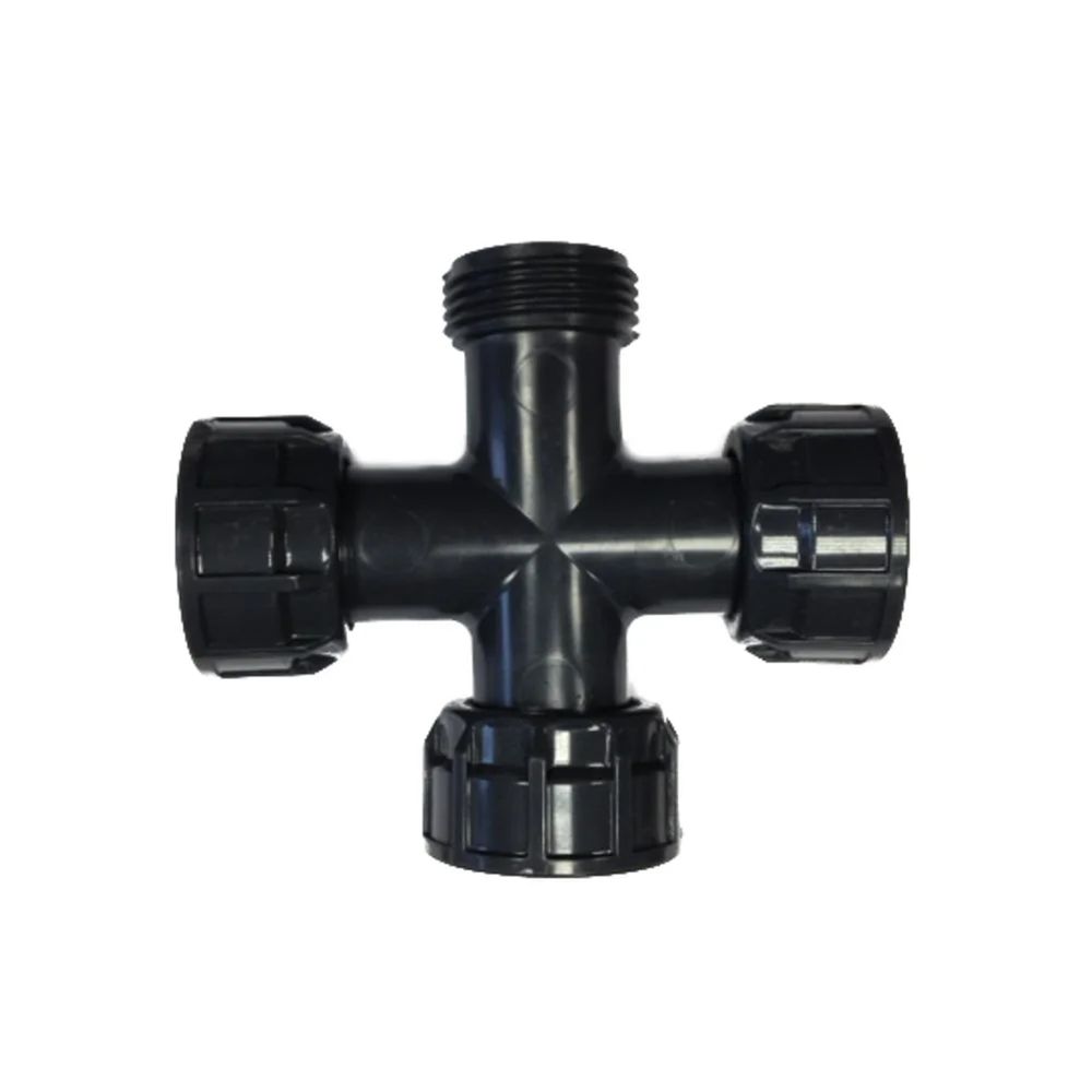 Croix pvc 1 pouce: raccordement facile pour arrosage et industrie