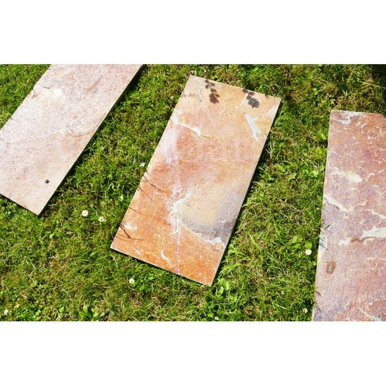 Pas japonais corten 80x30 - pack de 20 pièces