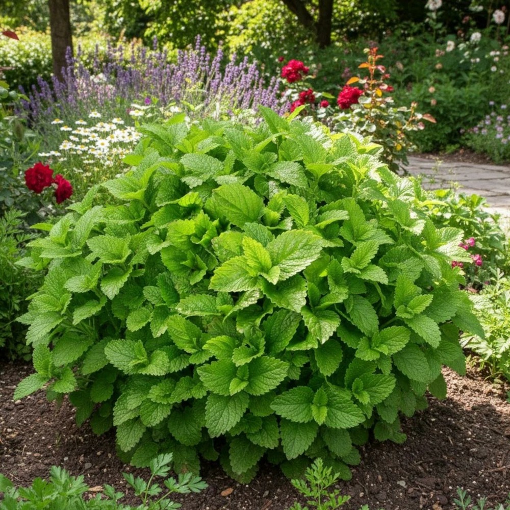 Mélisse officinale - sans traitement godet - 5/20 cm