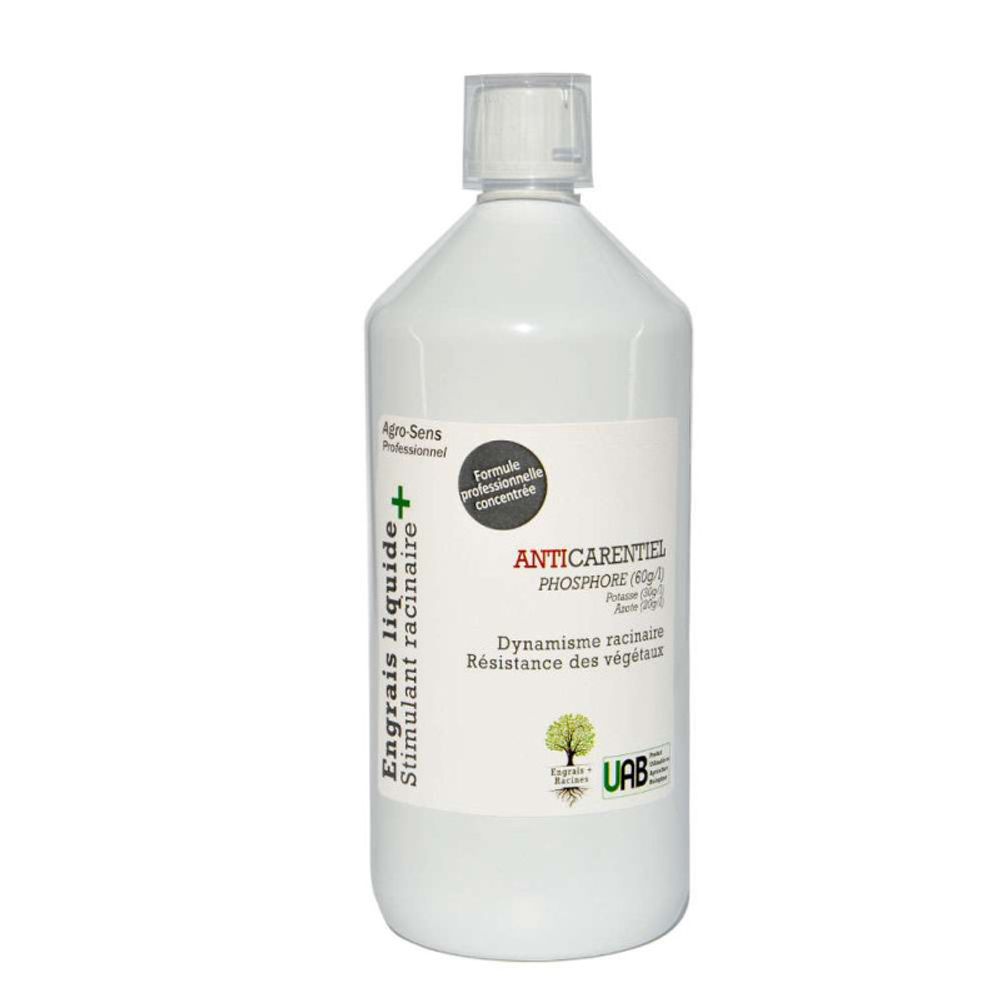 Phosphore organique, formule liquide concentrée - agro sens - 1 litre (500 litres de préparation)