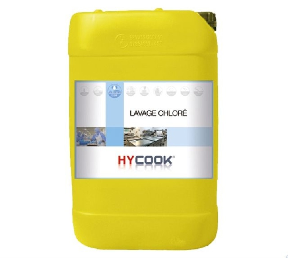 W-power lavage alcalin chlore bidon 22l - hypred groupe kersia
