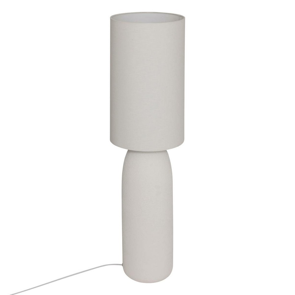 Lampadaire droit secteur keyah gris h111cm