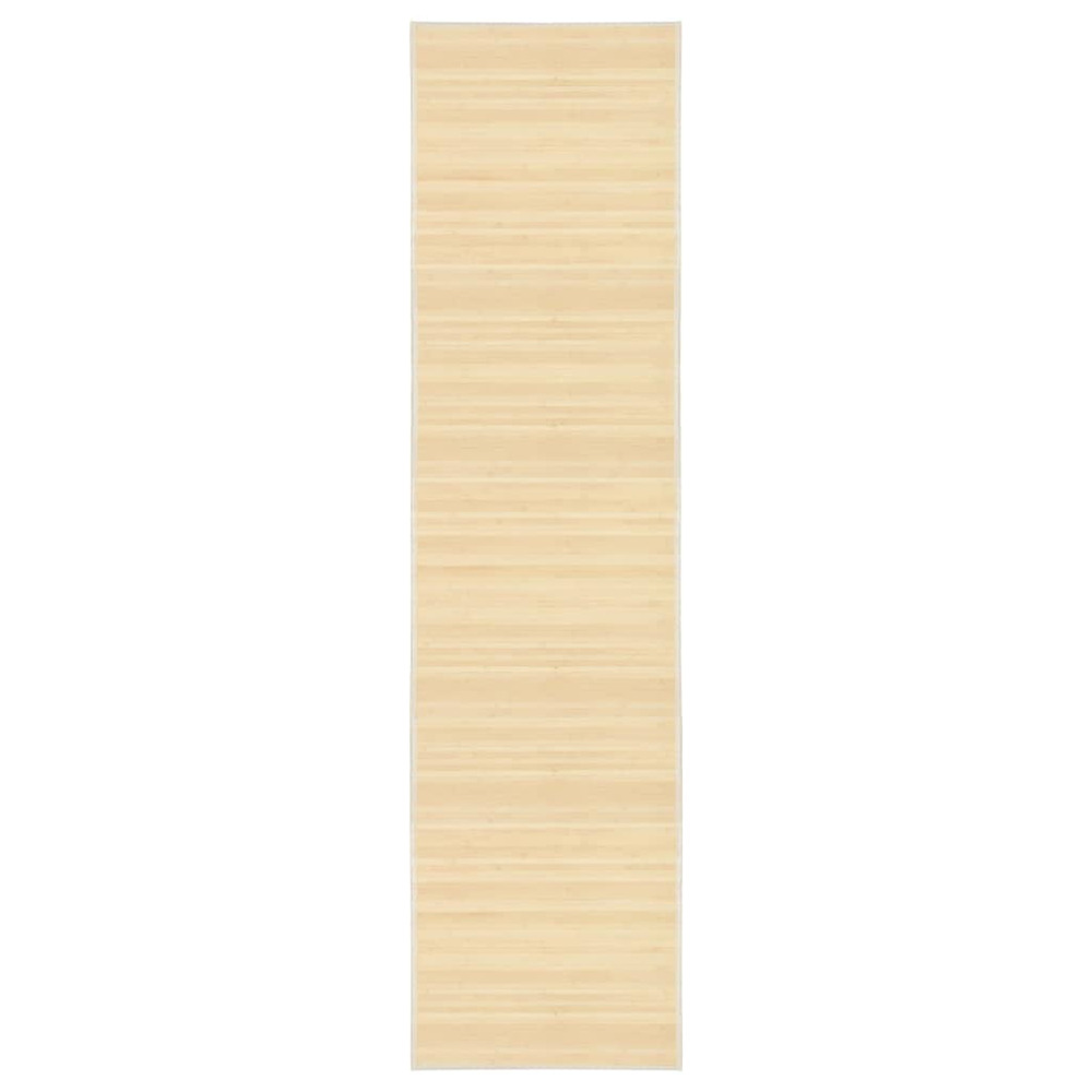 Tapis bambou 80x300 cm naturel