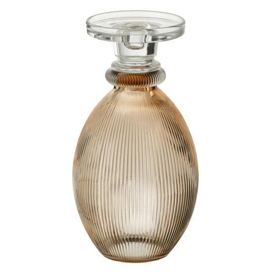 Chandelier vase en verre