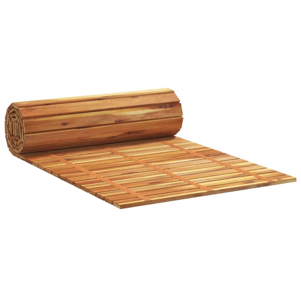 Allée de jardin 200x50 cm bois massif d'acacia