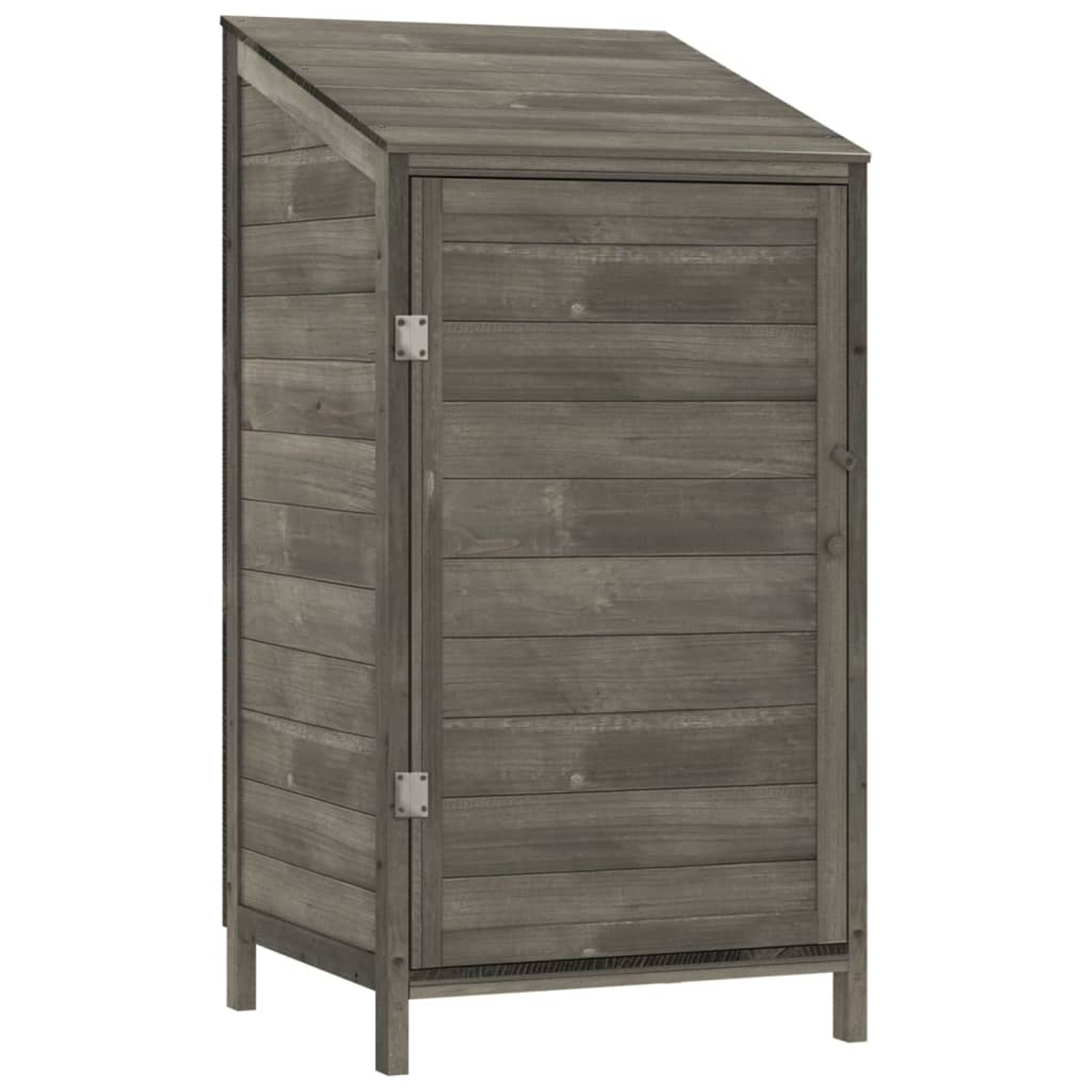 Remise de jardin anthracite 55x52x112 cm bois de sapin solide