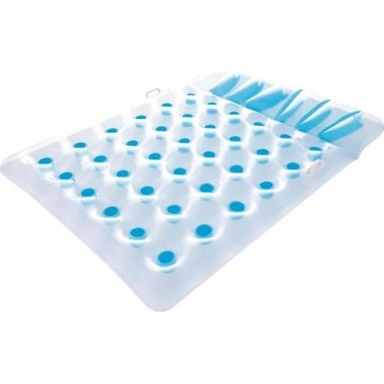 Matelas gonflable de piscine double - - bleu