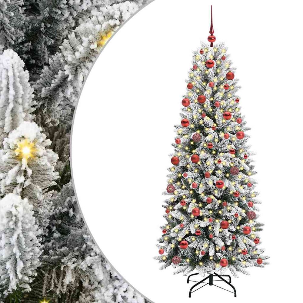 Sapin de noël artificiel blanc 180 cm