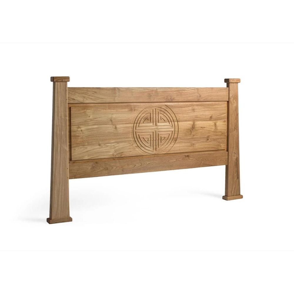Tête de lit bois naturel - décoration d'autrefois