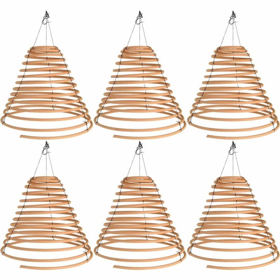 Spirales de citronnelle à suspendre (lot de 6) l