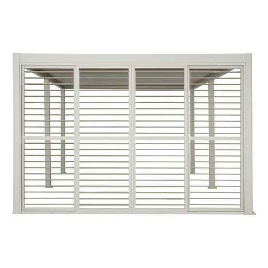 Persienne pour pergola evora argile