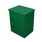 Boîte à parcels verte