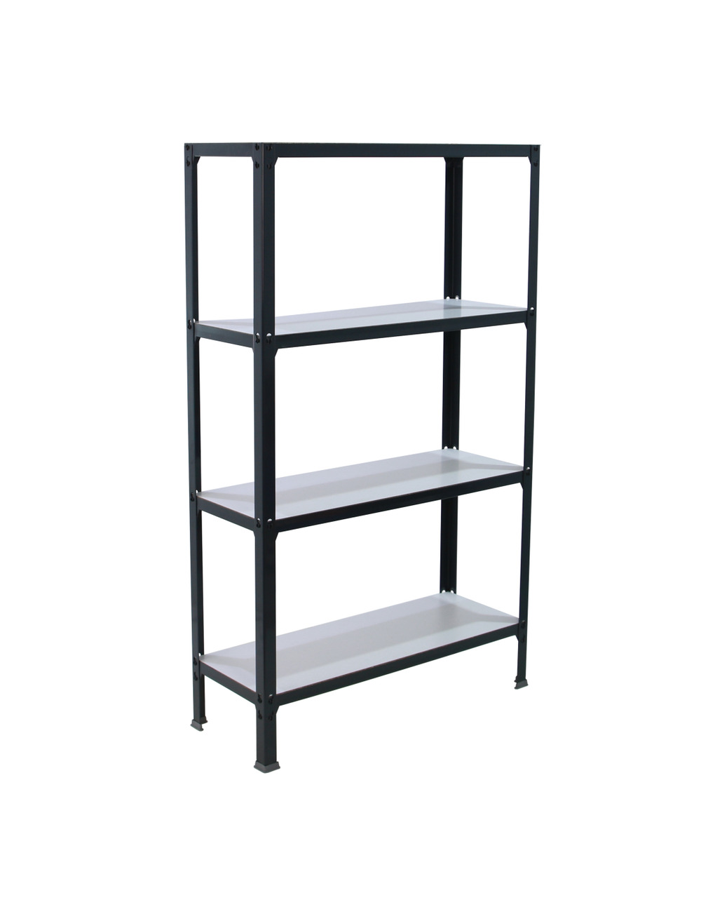 Etagère légère sans vis simonhome click wood plus 4/300 antraci/blanc antracite/blanc 1600x1000x300 - simonrack