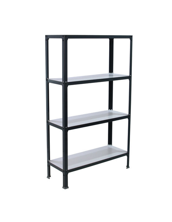 Etagère légère sans vis simonhome click wood plus 4/300 antraci/blanc antracite/blanc 1600x1000x300 - simonrack