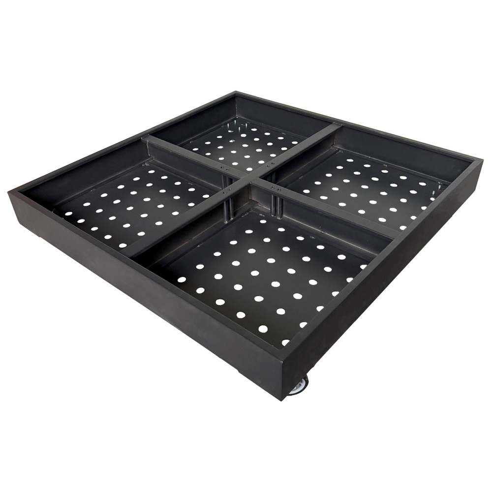 Pied de lestage sur roues cancale pour parasol déporté