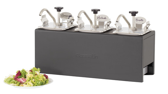 Pompe à sauce froide triple - casselin