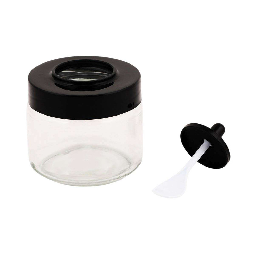 Set de 12 pots à épices couvercles avec cuillères intégrées