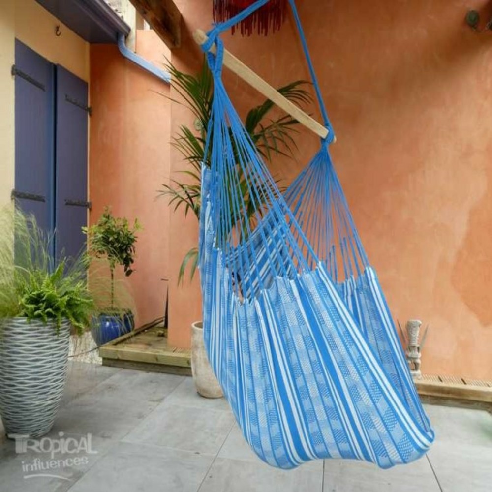 Chaise hamac poligono turquoise xl