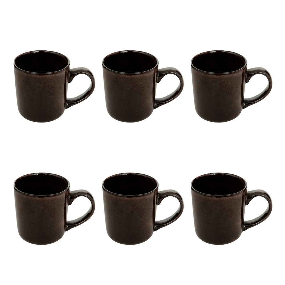 Lot de 6 mugs 