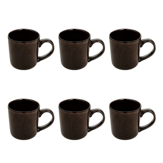 Lot de 6 mugs