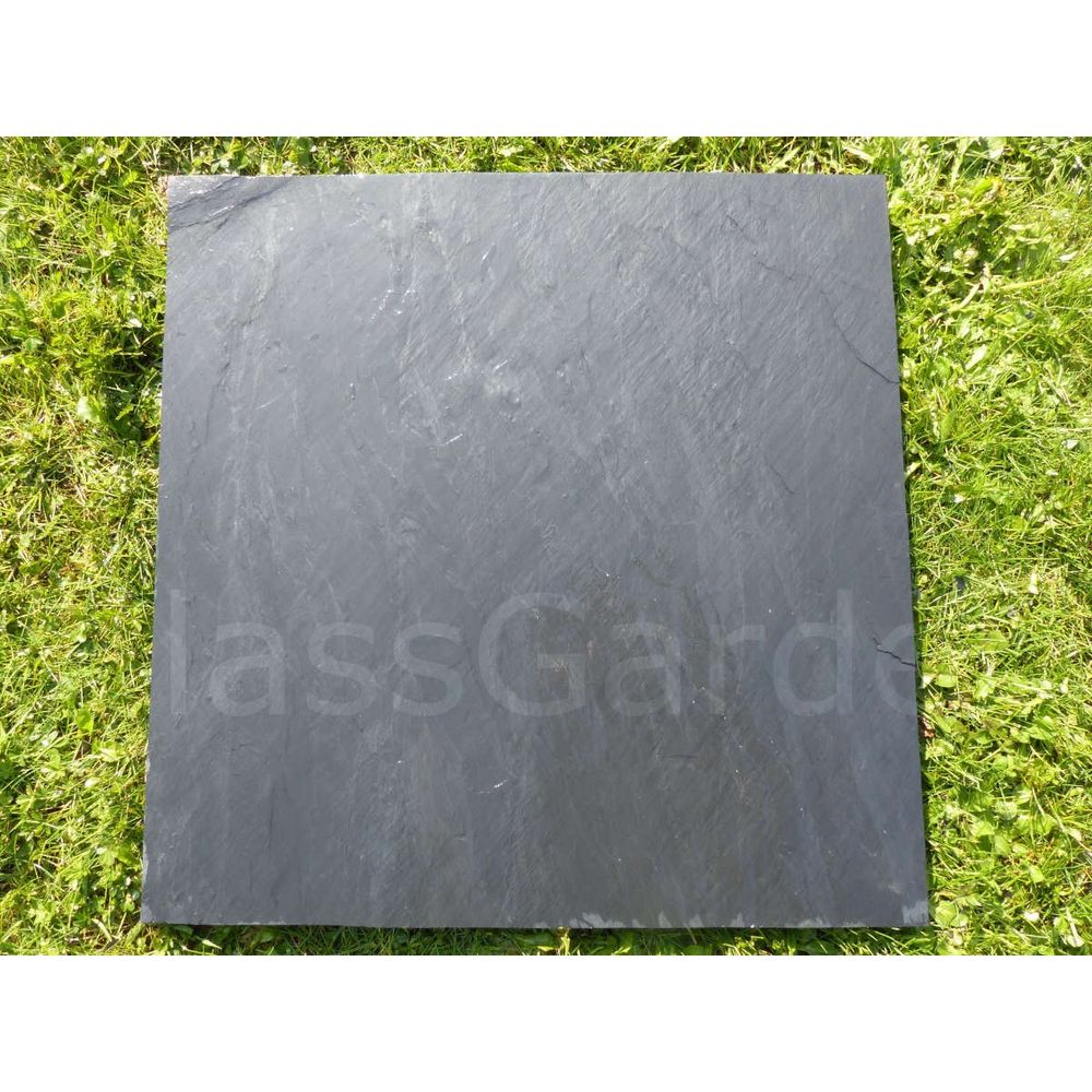 Pas japonais ardoise carré 50x50 - pack de 10 pièces
