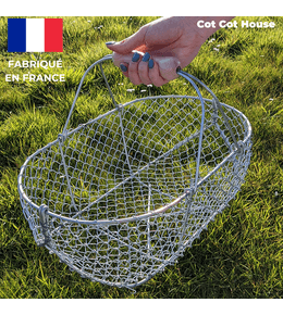 Panier à œufs ou de récolte 15l fabriqué en bretagne
