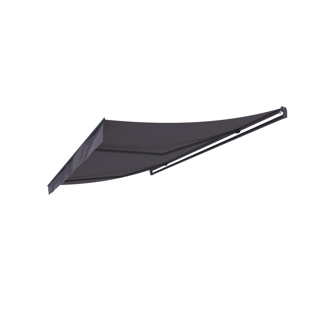 Store banne manuel 4 x 2,5 m gris adro