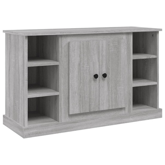 Buffet bahut commode armoire meuble de rangement organisateur cuisine salle de séjour salon sonoma 100 x 35,5 x 60 cm bois d'