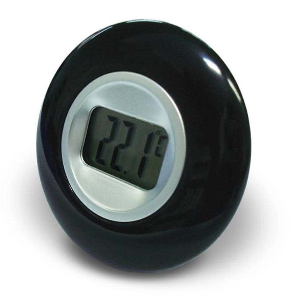 Thermomètre intérieur noir - 936052