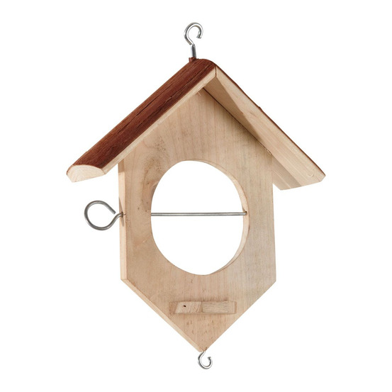 Mangeoire à oiseaux en bois woody