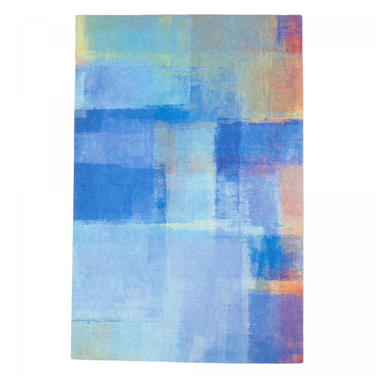 Tapis extérieur bleu 120x180 cm