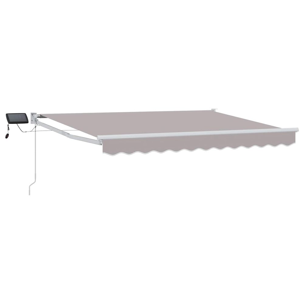 Store rétractable manuel avec leds 3 x 2,5 m