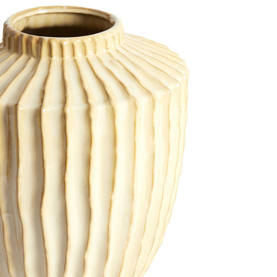 Vase décoratif talea céramique perle 32x40cm