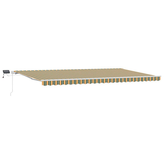 Auvent rétractable avec 600 ×300 cm tissu